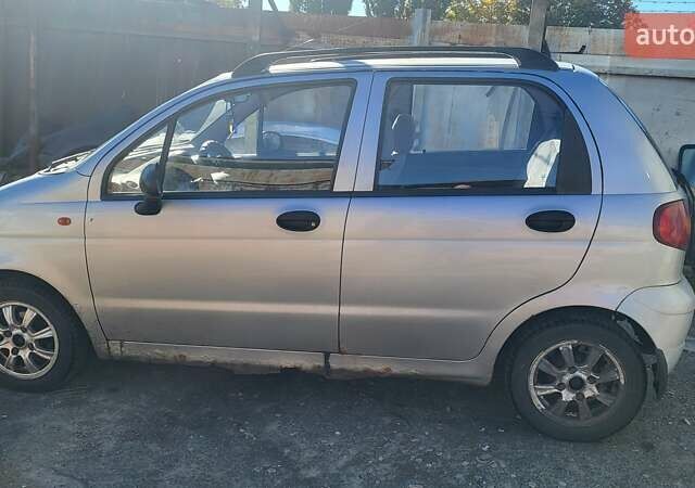 Серый Дэу Матиз, объемом двигателя 0.8 л и пробегом 100 тыс. км за 2200 $, фото 4 на Automoto.ua