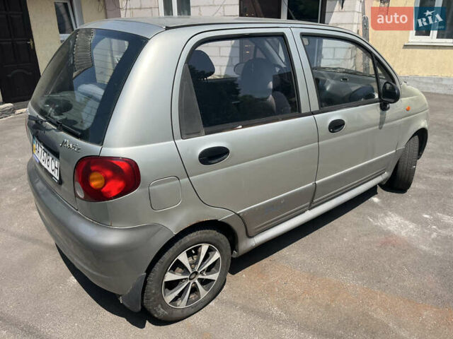 Серый Дэу Матиз, объемом двигателя 1 л и пробегом 65 тыс. км за 2400 $, фото 2 на Automoto.ua