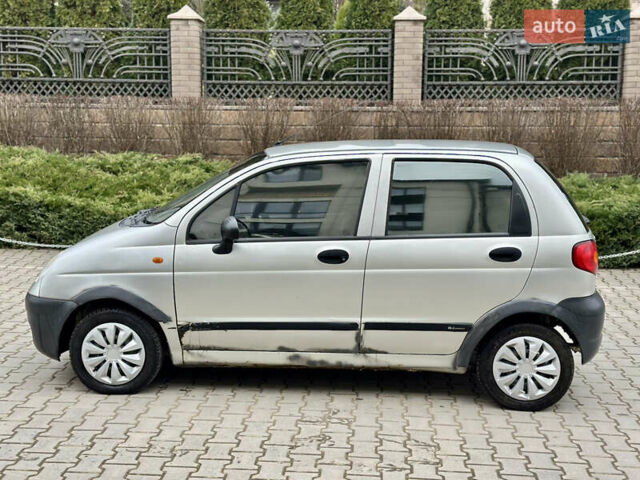 Серый Дэу Матиз, объемом двигателя 0.8 л и пробегом 108 тыс. км за 950 $, фото 3 на Automoto.ua