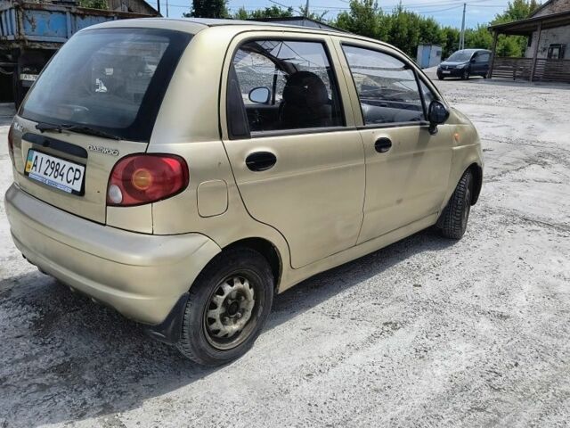 Сірий Деу Матіз, об'ємом двигуна 8 л та пробігом 220 тис. км за 2000 $, фото 3 на Automoto.ua