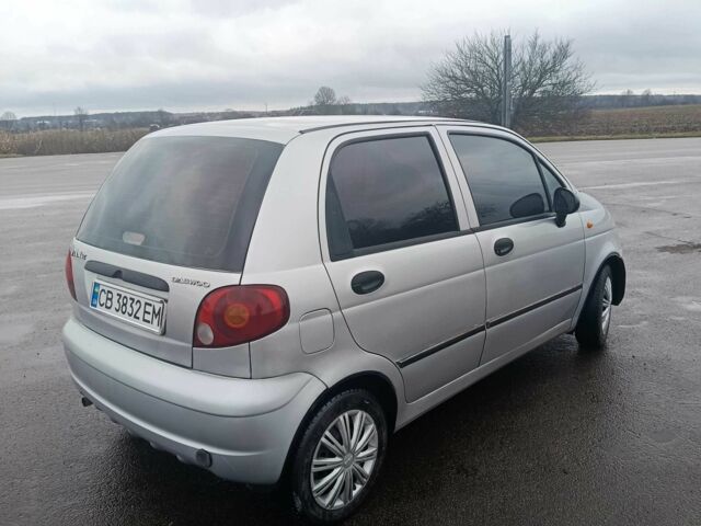 Серый Дэу Матиз, объемом двигателя 0.8 л и пробегом 140 тыс. км за 2300 $, фото 4 на Automoto.ua