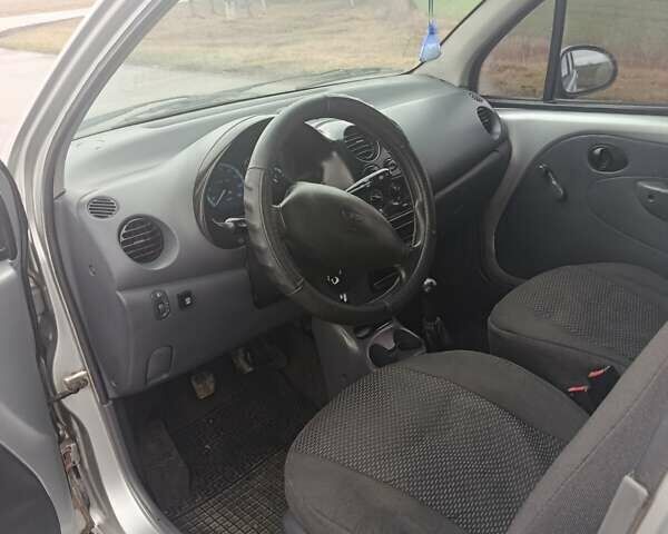 Серый Дэу Матиз, объемом двигателя 0.8 л и пробегом 100 тыс. км за 2300 $, фото 8 на Automoto.ua