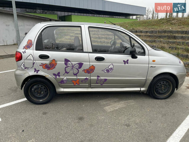 Серый Дэу Матиз, объемом двигателя 1 л и пробегом 104 тыс. км за 2500 $, фото 4 на Automoto.ua