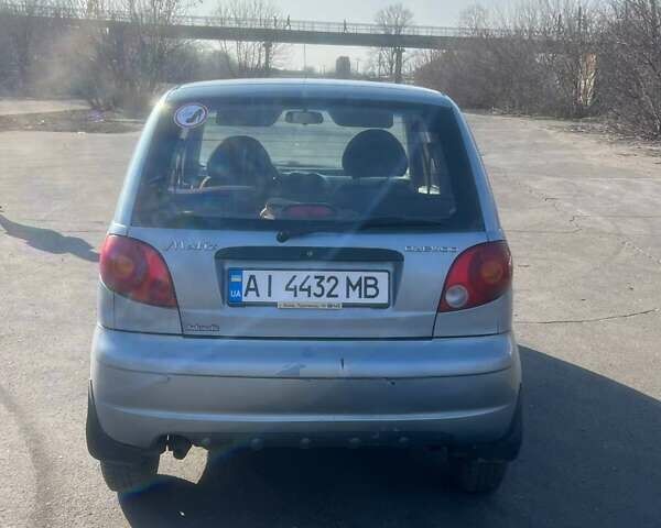 Серый Дэу Матиз, объемом двигателя 0.8 л и пробегом 127 тыс. км за 2500 $, фото 5 на Automoto.ua