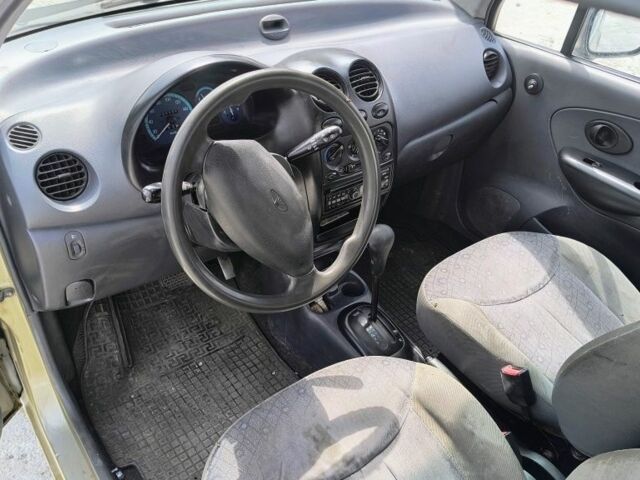 Сірий Деу Матіз, об'ємом двигуна 8 л та пробігом 220 тис. км за 2000 $, фото 6 на Automoto.ua