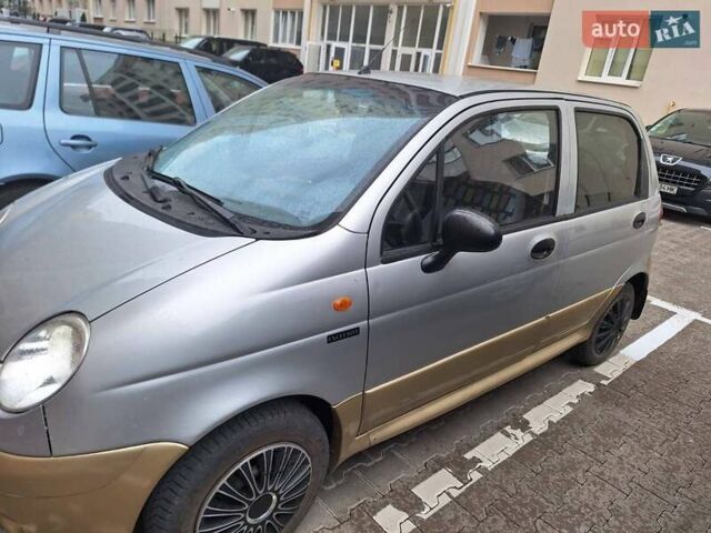 Сірий Деу Матіз, об'ємом двигуна 1 л та пробігом 95 тис. км за 2100 $, фото 1 на Automoto.ua