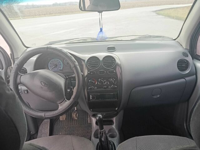 Серый Дэу Матиз, объемом двигателя 0.8 л и пробегом 140 тыс. км за 2300 $, фото 10 на Automoto.ua