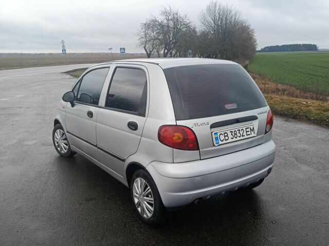 Серый Дэу Матиз, объемом двигателя 0.8 л и пробегом 140 тыс. км за 2300 $, фото 2 на Automoto.ua