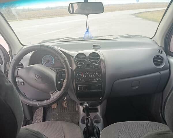 Серый Дэу Матиз, объемом двигателя 0.8 л и пробегом 100 тыс. км за 2300 $, фото 10 на Automoto.ua