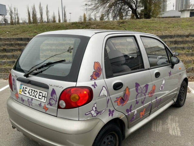 Сірий Деу Матіз, об'ємом двигуна 1 л та пробігом 145 тис. км за 2300 $, фото 5 на Automoto.ua