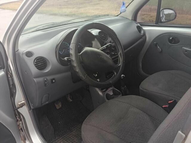 Серый Дэу Матиз, объемом двигателя 0.8 л и пробегом 140 тыс. км за 2300 $, фото 7 на Automoto.ua