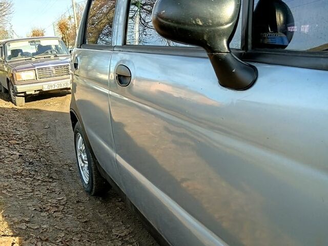 Серый Дэу Матиз, объемом двигателя 0.8 л и пробегом 110 тыс. км за 1900 $, фото 3 на Automoto.ua