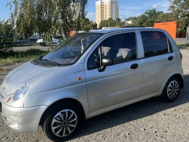 Серый Дэу Матиз, объемом двигателя 0.8 л и пробегом 105 тыс. км за 1950 $, фото 3 на Automoto.ua