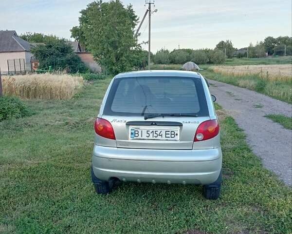 Серый Дэу Матиз, объемом двигателя 1 л и пробегом 121 тыс. км за 3000 $, фото 4 на Automoto.ua