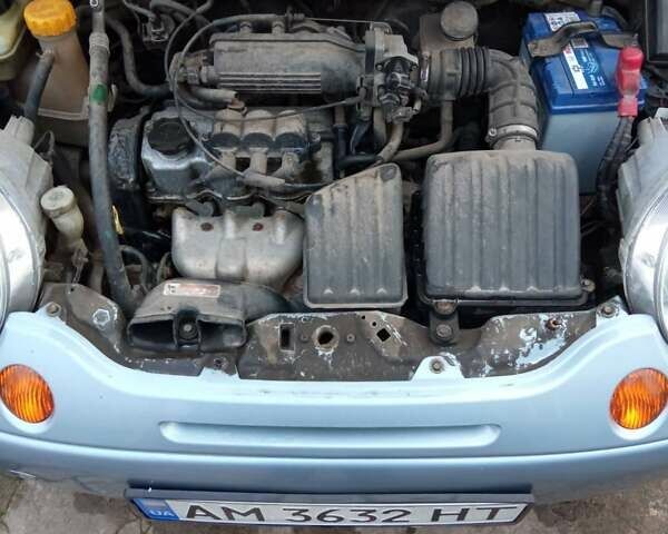 Серый Дэу Матиз, объемом двигателя 0.8 л и пробегом 95 тыс. км за 2200 $, фото 8 на Automoto.ua