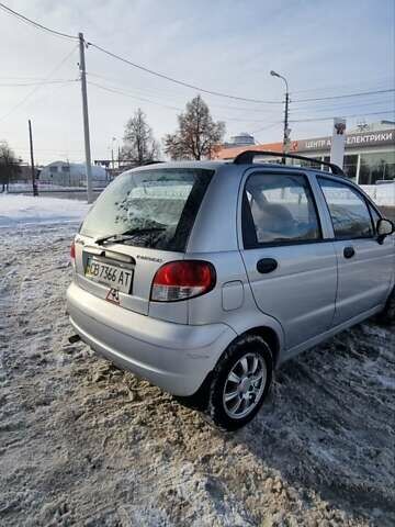 Серый Дэу Матиз, объемом двигателя 0.8 л и пробегом 80 тыс. км за 2850 $, фото 5 на Automoto.ua