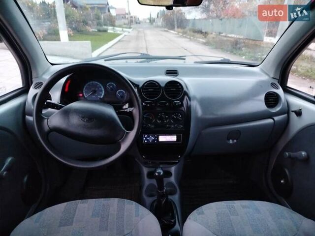 Сірий Деу Матіз, об'ємом двигуна 0.8 л та пробігом 110 тис. км за 2300 $, фото 5 на Automoto.ua
