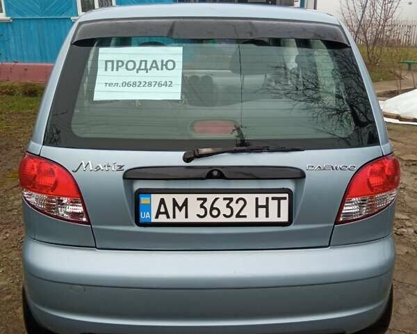 Серый Дэу Матиз, объемом двигателя 0.8 л и пробегом 95 тыс. км за 2200 $, фото 1 на Automoto.ua