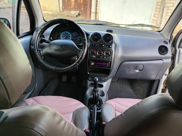 Серый Дэу Матиз, объемом двигателя 0.8 л и пробегом 106 тыс. км за 2600 $, фото 5 на Automoto.ua