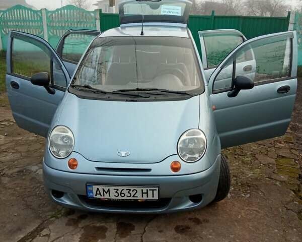 Серый Дэу Матиз, объемом двигателя 0.8 л и пробегом 95 тыс. км за 2200 $, фото 4 на Automoto.ua