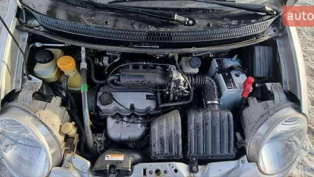 Серый Дэу Матиз, объемом двигателя 0.8 л и пробегом 80 тыс. км за 3000 $, фото 6 на Automoto.ua