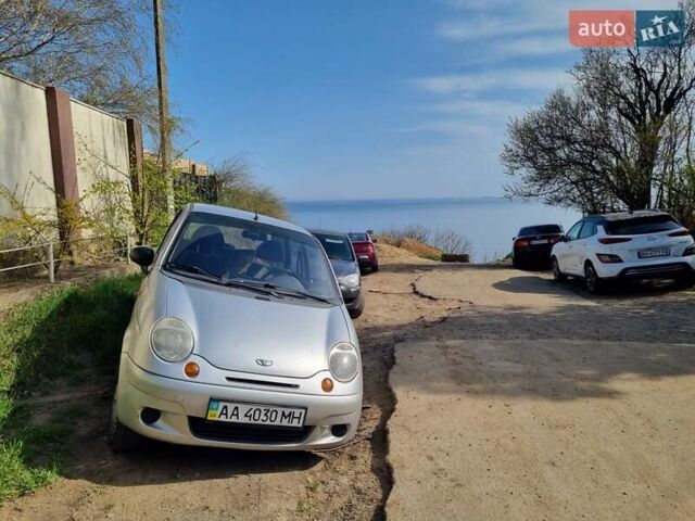 Серый Дэу Матиз, объемом двигателя 0.8 л и пробегом 63 тыс. км за 3000 $, фото 1 на Automoto.ua