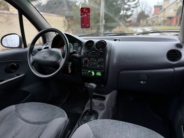 Сірий Деу Матіз, об'ємом двигуна 0.8 л та пробігом 101 тис. км за 3700 $, фото 15 на Automoto.ua