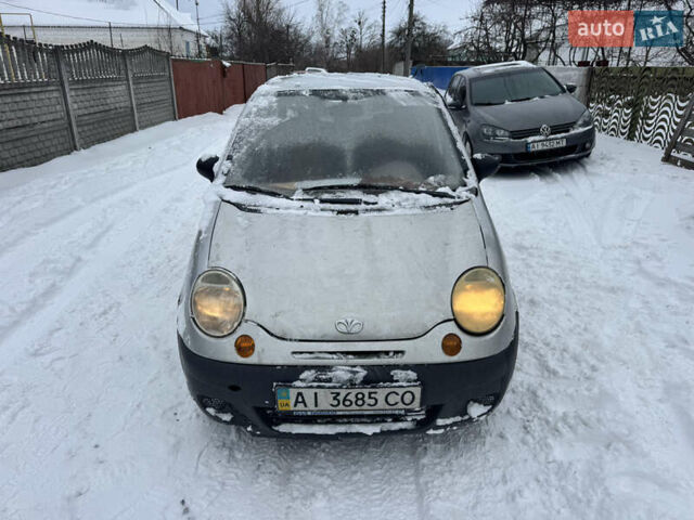 Сірий Деу Матіз, об'ємом двигуна 0.8 л та пробігом 100 тис. км за 799 $, фото 1 на Automoto.ua