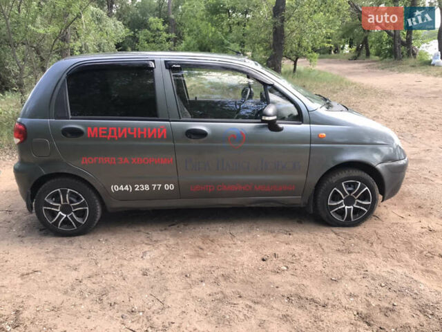 Серый Дэу Матиз, объемом двигателя 0.8 л и пробегом 150 тыс. км за 3000 $, фото 8 на Automoto.ua