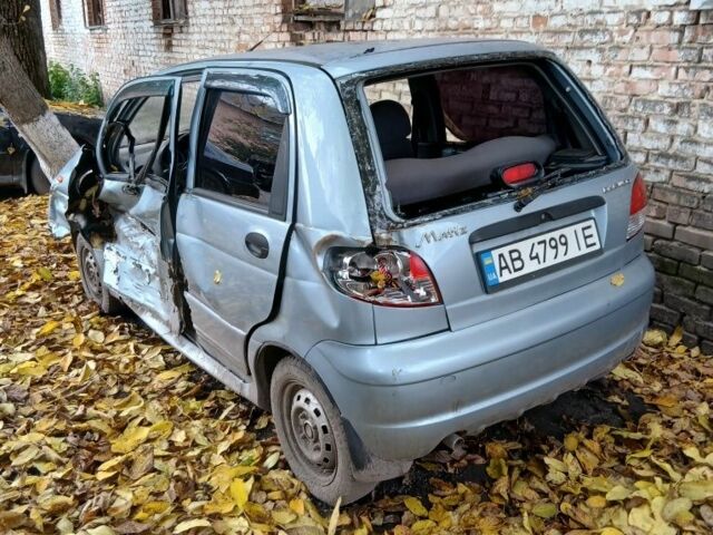 Серый Дэу Матиз, объемом двигателя 0.8 л и пробегом 120 тыс. км за 720 $, фото 2 на Automoto.ua