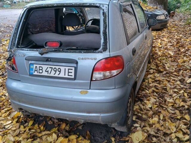 Серый Дэу Матиз, объемом двигателя 0.8 л и пробегом 120 тыс. км за 720 $, фото 1 на Automoto.ua