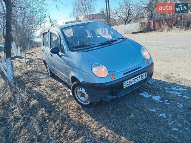 Серый Дэу Матиз, объемом двигателя 0.8 л и пробегом 200 тыс. км за 1299 $, фото 8 на Automoto.ua