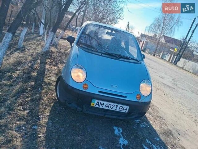 Серый Дэу Матиз, объемом двигателя 0.8 л и пробегом 200 тыс. км за 1299 $, фото 1 на Automoto.ua