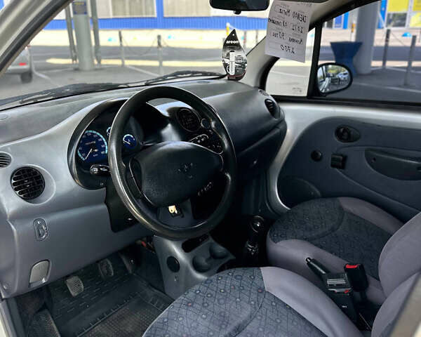 Серый Дэу Матиз, объемом двигателя 0.8 л и пробегом 90 тыс. км за 2500 $, фото 14 на Automoto.ua