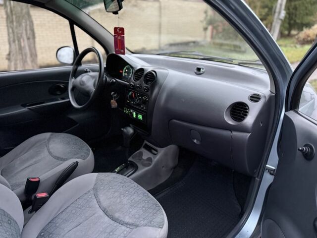 Сірий Деу Матіз, об'ємом двигуна 0.8 л та пробігом 101 тис. км за 3700 $, фото 11 на Automoto.ua