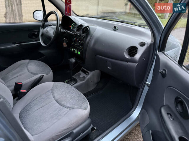 Сірий Деу Матіз, об'ємом двигуна 0.8 л та пробігом 99 тис. км за 3700 $, фото 12 на Automoto.ua