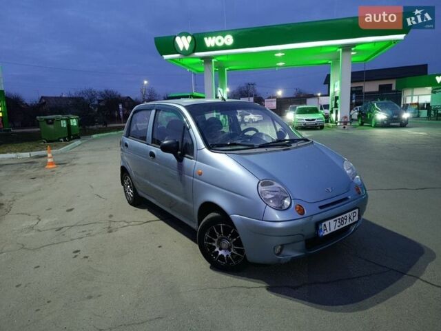 Серый Дэу Матиз, объемом двигателя 0.8 л и пробегом 135 тыс. км за 1999 $, фото 3 на Automoto.ua