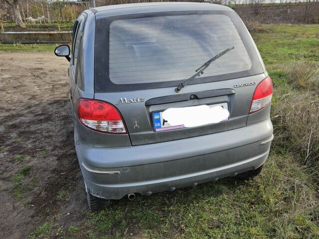 Сірий Деу Матіз, об'ємом двигуна 0.8 л та пробігом 56 тис. км за 2500 $, фото 4 на Automoto.ua
