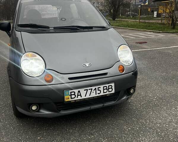Сірий Деу Матіз, об'ємом двигуна 0.8 л та пробігом 94 тис. км за 3300 $, фото 1 на Automoto.ua