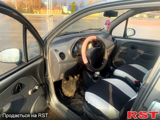 Серый Дэу Матиз, объемом двигателя 0.8 л и пробегом 75 тыс. км за 3200 $, фото 8 на Automoto.ua