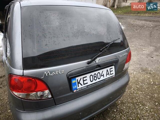 Серый Дэу Матиз, объемом двигателя 0.8 л и пробегом 125 тыс. км за 2800 $, фото 2 на Automoto.ua