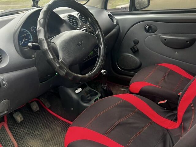 Серый Дэу Матиз, объемом двигателя 0.8 л и пробегом 777 тыс. км за 3300 $, фото 3 на Automoto.ua