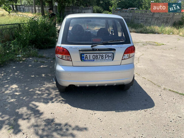 Серый Дэу Матиз, объемом двигателя 0.8 л и пробегом 48 тыс. км за 3000 $, фото 3 на Automoto.ua