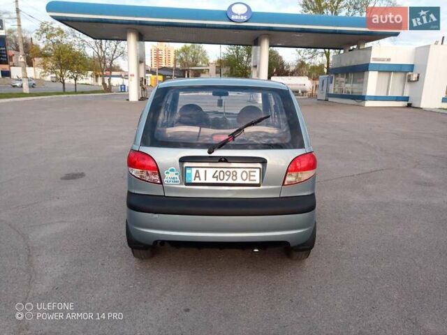 Серый Дэу Матиз, объемом двигателя 0.8 л и пробегом 138 тыс. км за 2300 $, фото 7 на Automoto.ua