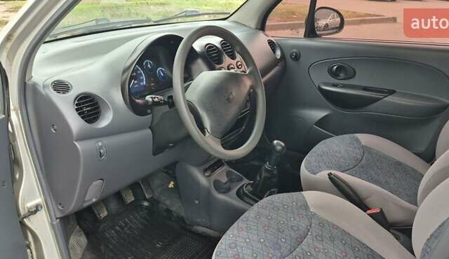 Сірий Деу Матіз, об'ємом двигуна 0.8 л та пробігом 28 тис. км за 3450 $, фото 3 на Automoto.ua