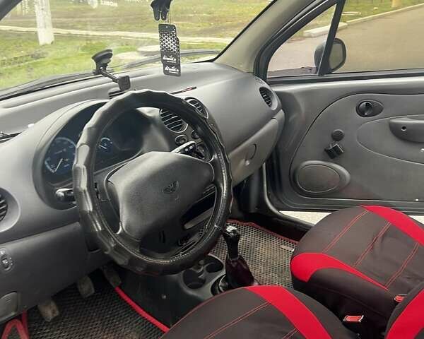 Сірий Деу Матіз, об'ємом двигуна 0.8 л та пробігом 94 тис. км за 3300 $, фото 6 на Automoto.ua