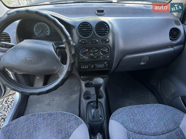 Сірий Деу Матіз, об'ємом двигуна 0.8 л та пробігом 69 тис. км за 3700 $, фото 16 на Automoto.ua