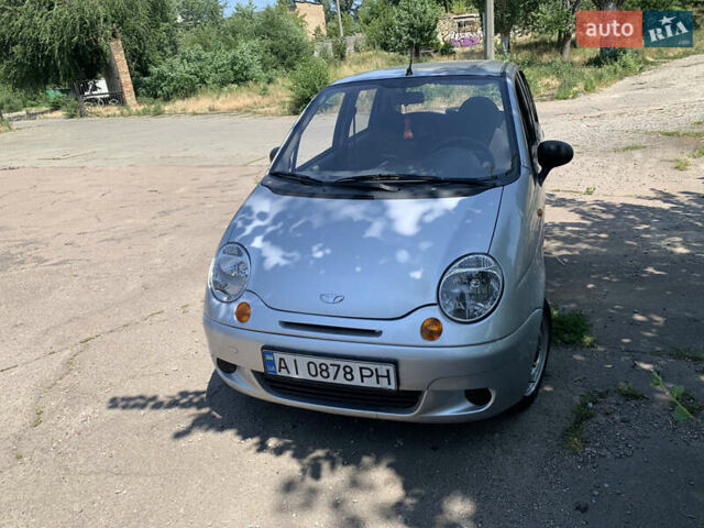 Серый Дэу Матиз, объемом двигателя 0.8 л и пробегом 48 тыс. км за 3000 $, фото 1 на Automoto.ua