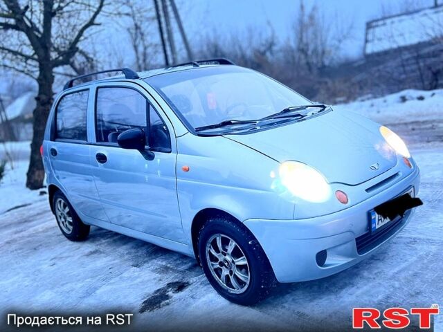 Серый Дэу Матиз, объемом двигателя 0.8 л и пробегом 990 тыс. км за 3250 $, фото 7 на Automoto.ua