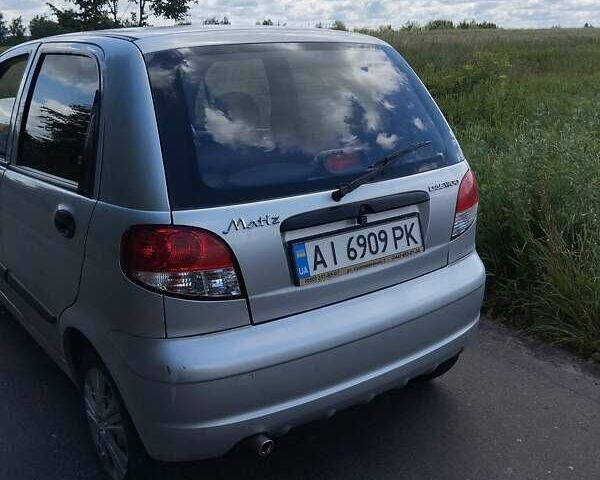 Серый Дэу Матиз, объемом двигателя 0.8 л и пробегом 81 тыс. км за 2350 $, фото 3 на Automoto.ua